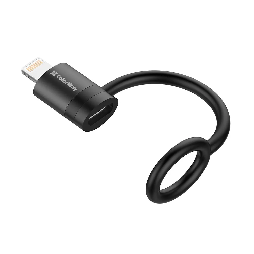 Адаптер ColorWay Lightning - USB-C (CW-AD-LC) - мініатюра 6