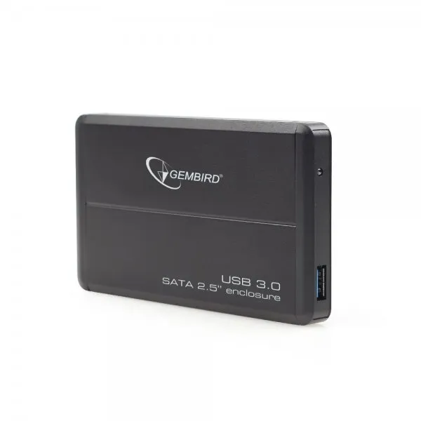 Зовнішня кишеня Gembird для підключення SATA HDD 2.5", USB 3.0, Black (EE2-U3S-2) - мініатюра 2