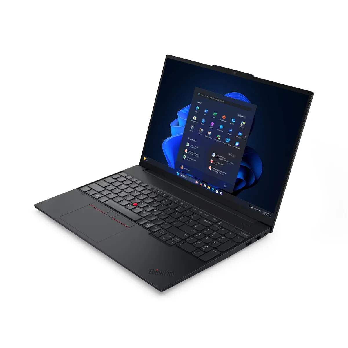 Ноутбук Lenovo ThinkPad E16 Gen 3 (21SUS01N00) Black - мініатюра 3