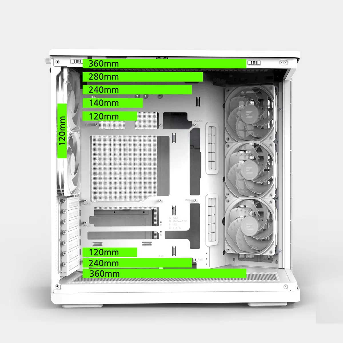 Корпус Zalman P60 White - мініатюра 12