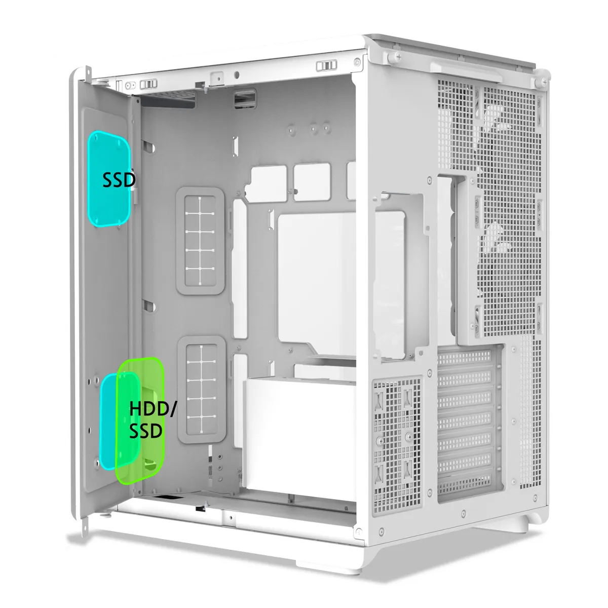 Корпус Zalman P60 White - мініатюра 14