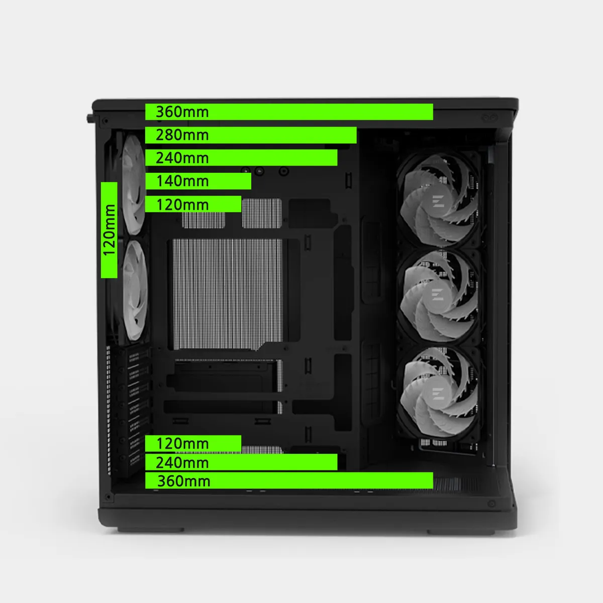 Корпус Zalman P60 Black - мініатюра 14