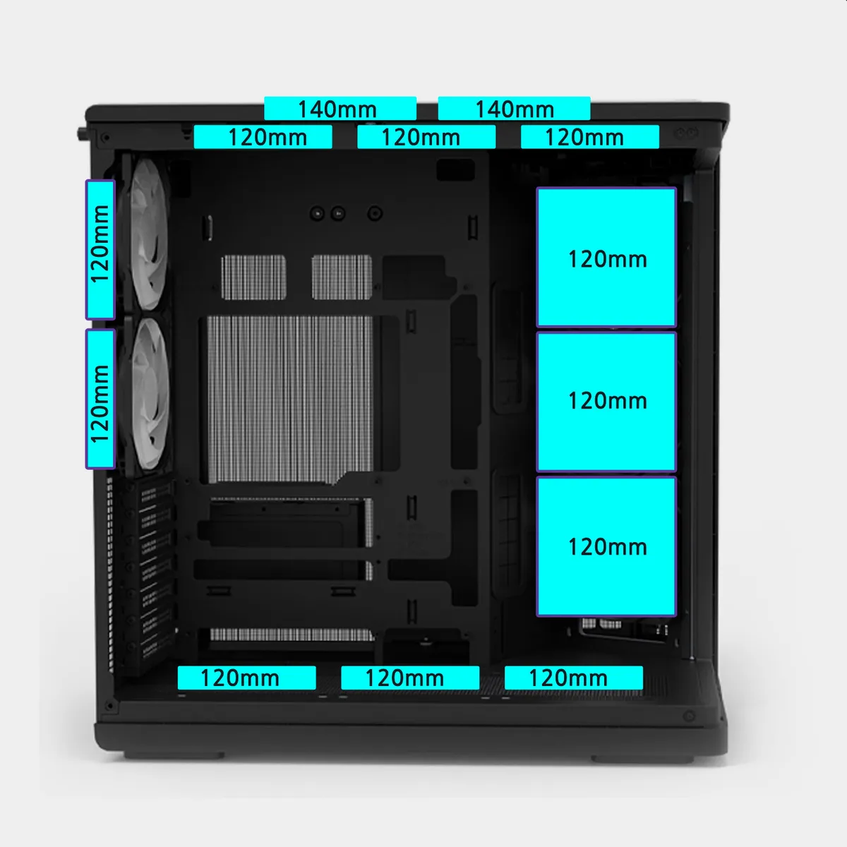 Корпус Zalman P60 Black - мініатюра 15