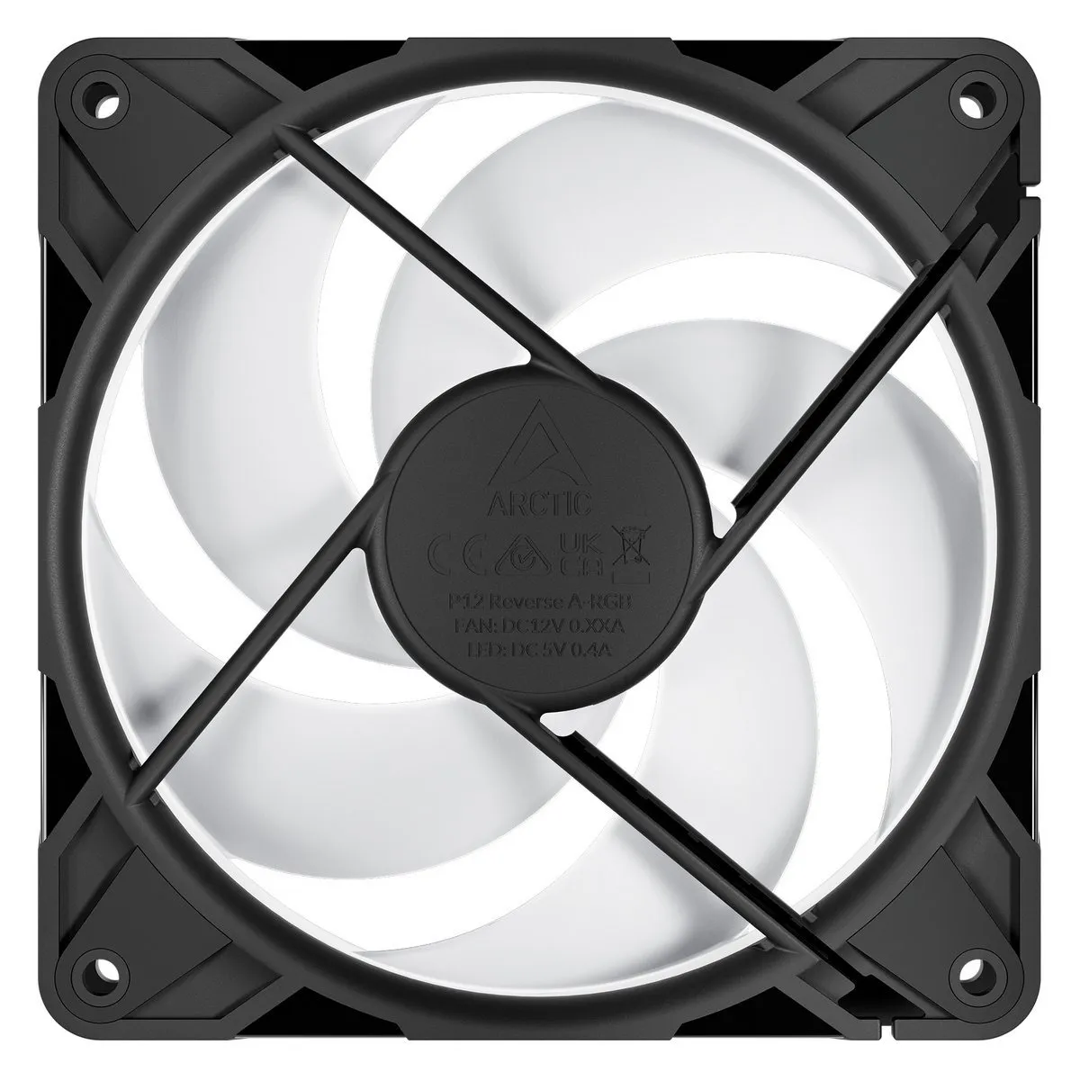 Вентилятор Arctic P12 Pro Reverse A-RGB Black (ACFAN00322A) - мініатюра 4
