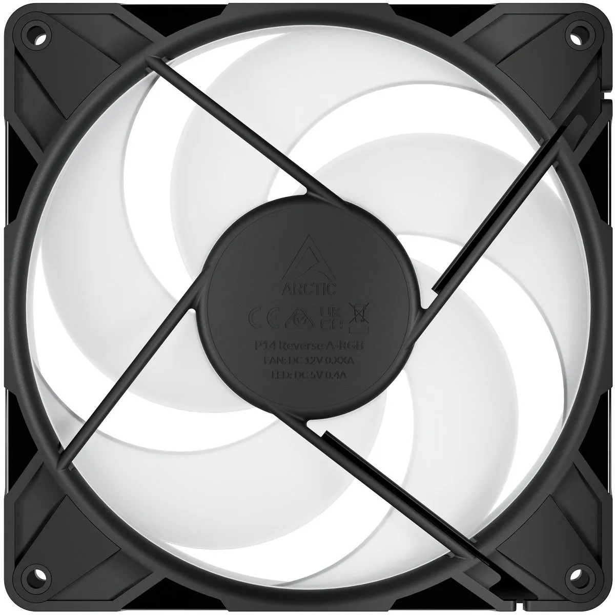 Вентилятор Arctic P14 Pro Reverse A-RGB Black - 3 Pack (ACFAN00327A) - мініатюра 4