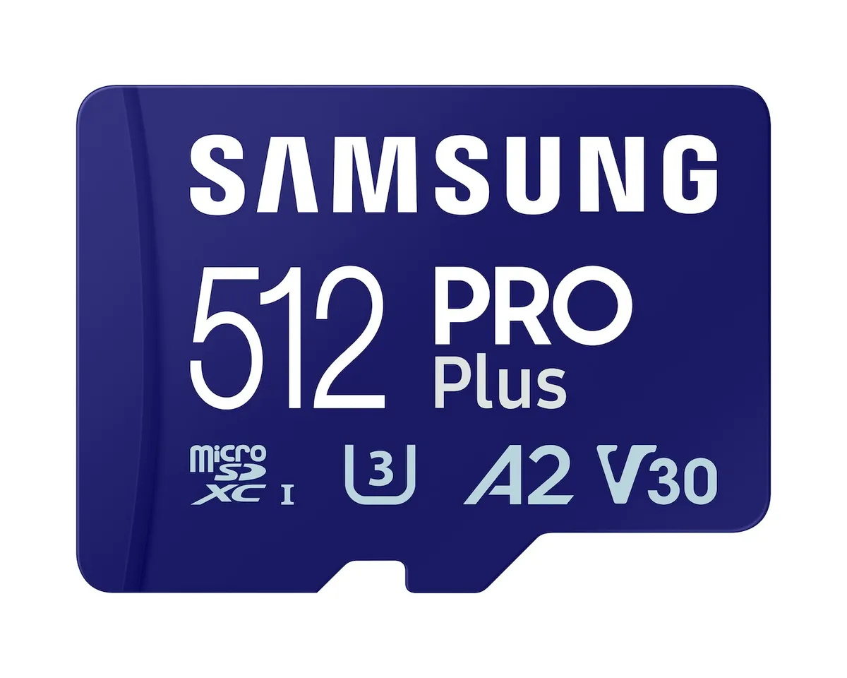 Карта пам`яті MicroSDXC 512GB UHS-I/U3 Class 10 Samsung Pro Plus + SD-адаптер (MB-MD512SA/EU) - мініатюра 4