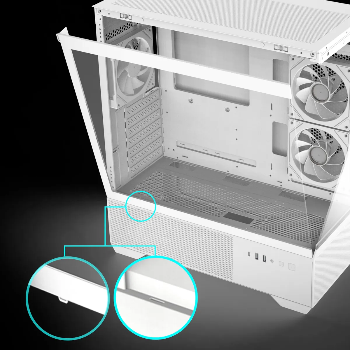 Корпус Zalman Chronix V2 White - мініатюра 13