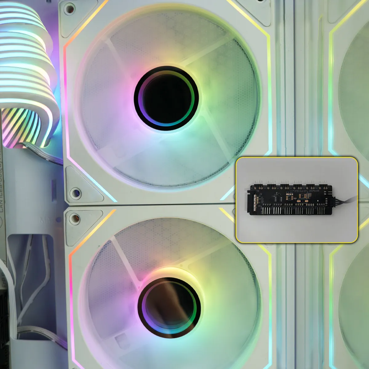 Корпус Zalman Chronix V2 White - мініатюра 8