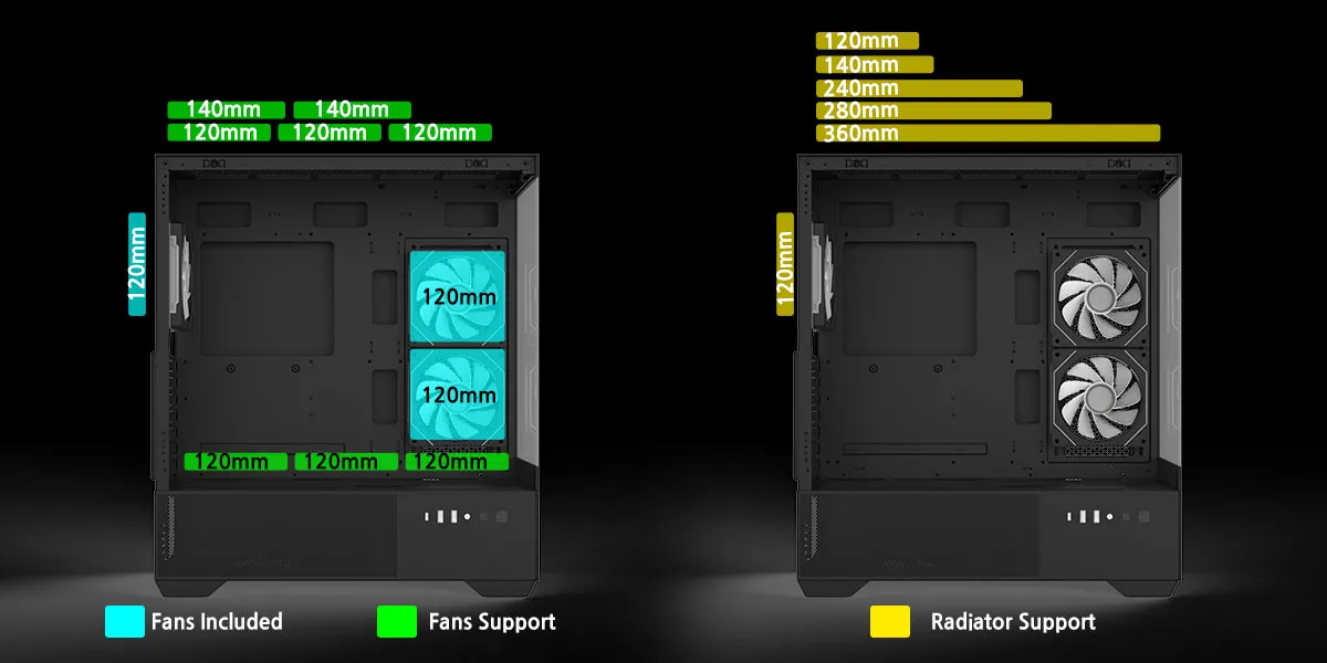 Корпус Zalman Chronix V2 Black - мініатюра 11