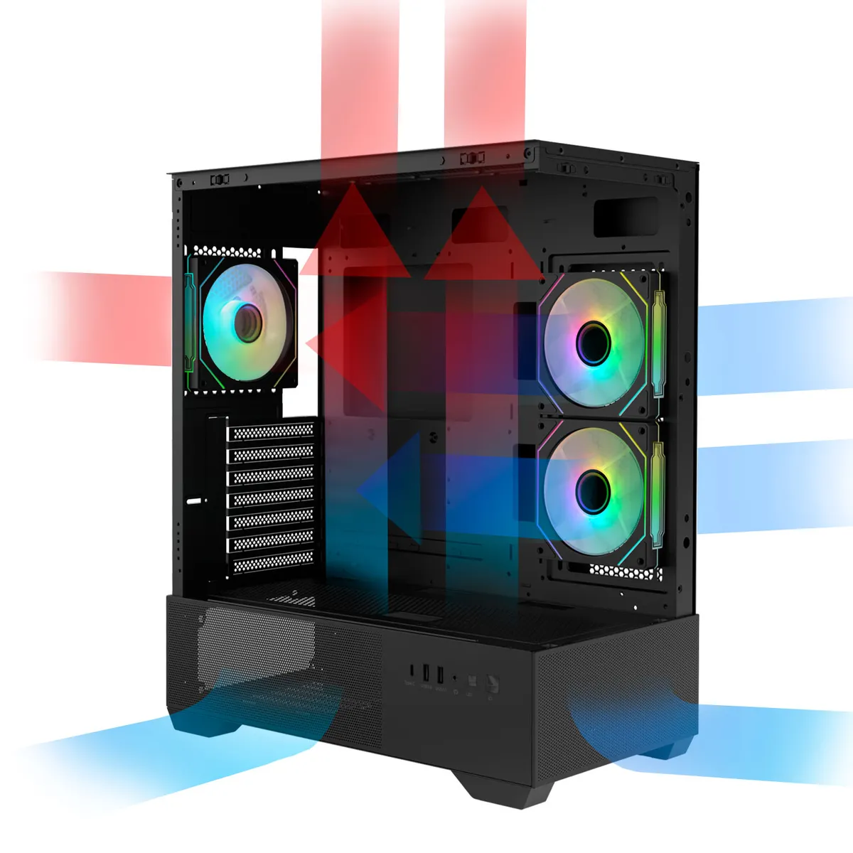 Корпус Zalman Chronix V2 Black - мініатюра 13
