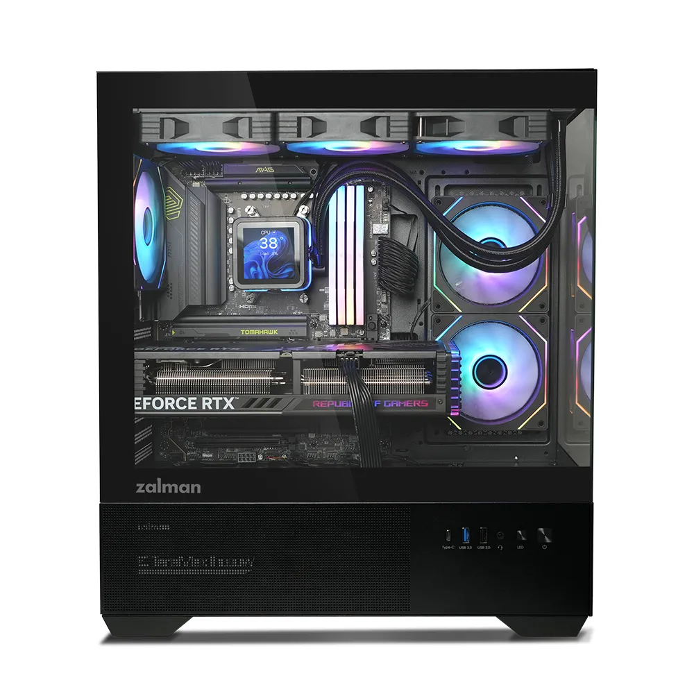 Корпус Zalman Chronix V2 Black - мініатюра 6
