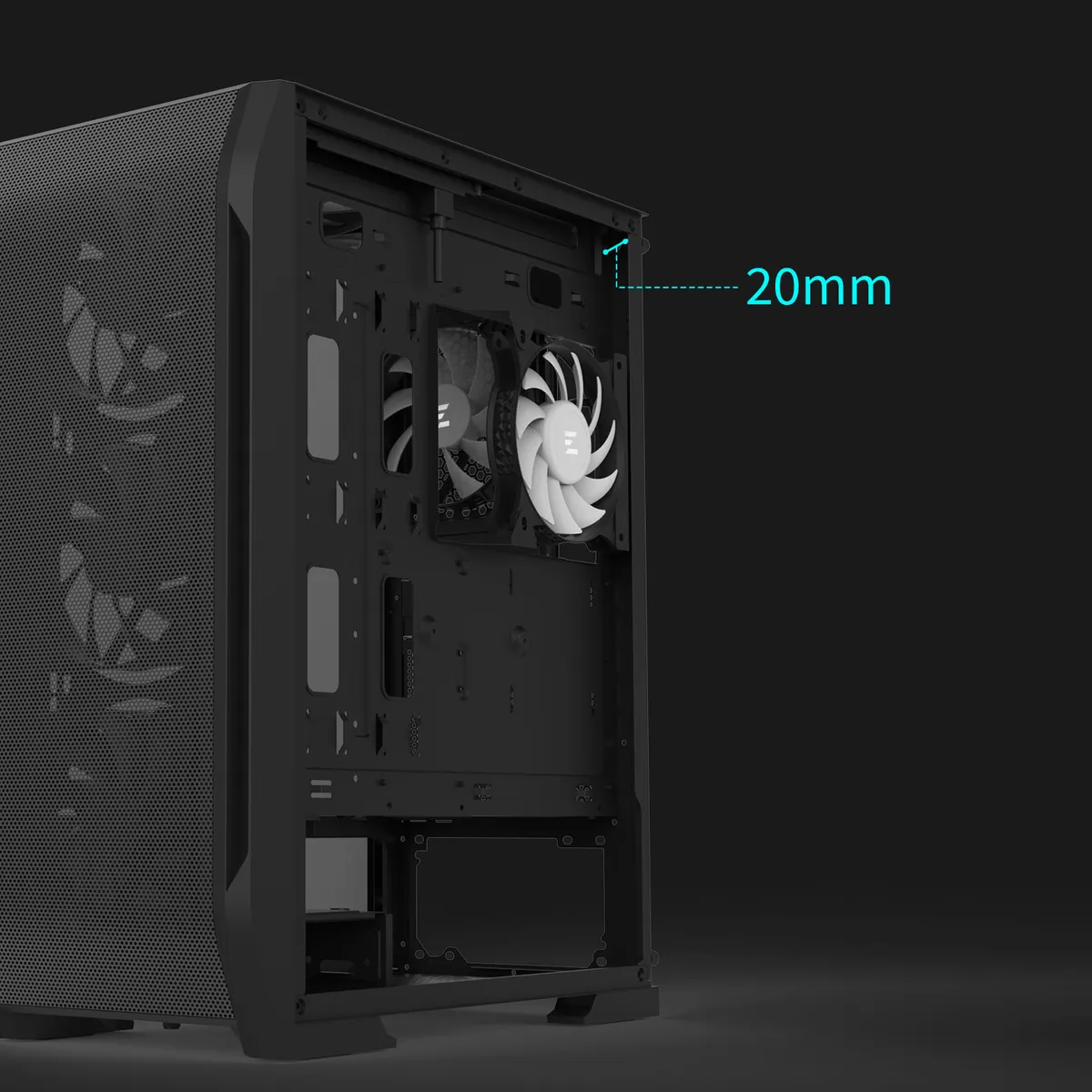 Корпус Zalman N7 Plus V2 Black 700W - мініатюра 11
