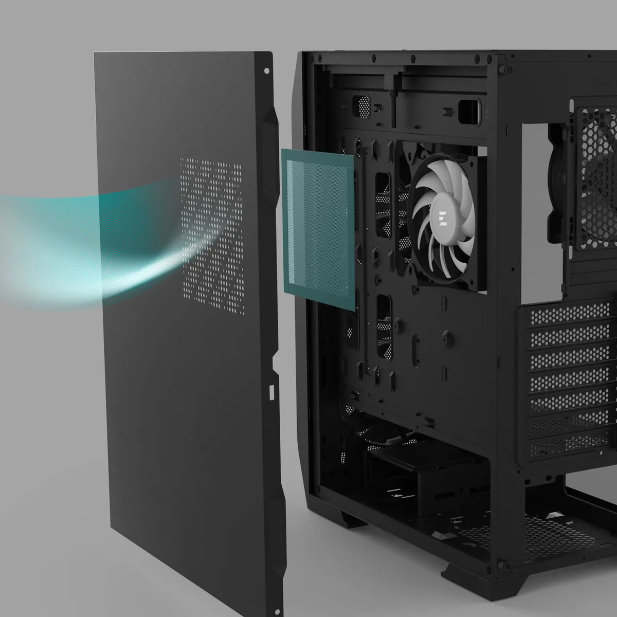 Корпус Zalman N7 Plus V2 Black 700W - мініатюра 13