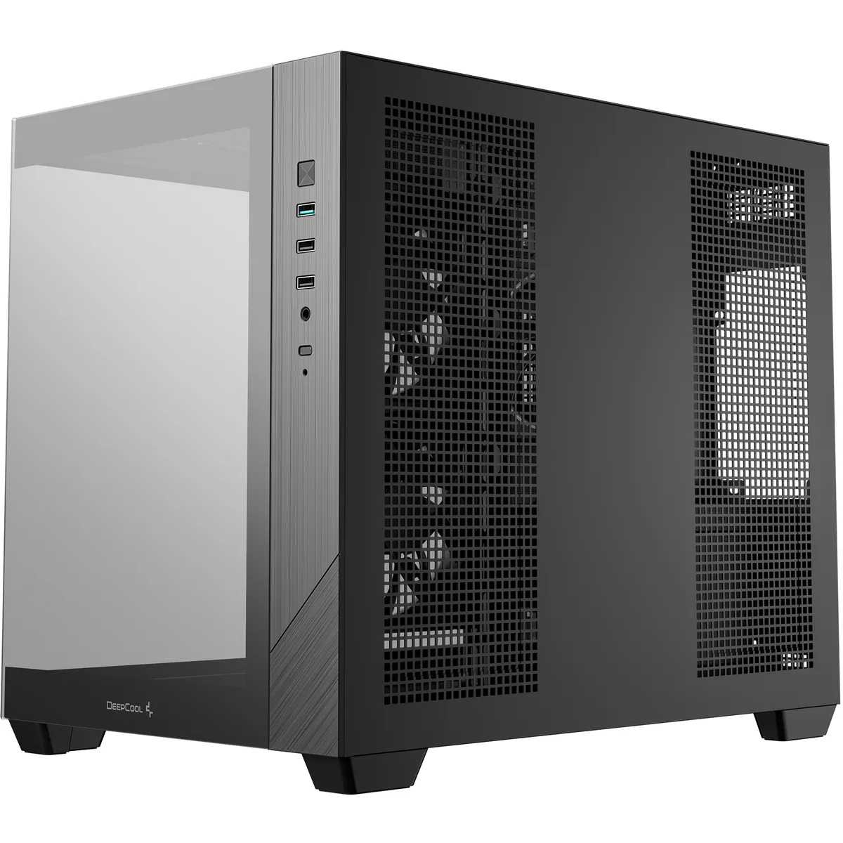 Корпус DeepCool CG330 3F Black (R-CG330-BKNGM3-G) без БЖ - мініатюра 8