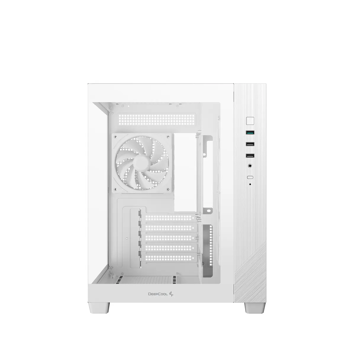 Корпус DeepCool CG330 3F White (R-CG330-WHNGM3-G) без БЖ - мініатюра 10