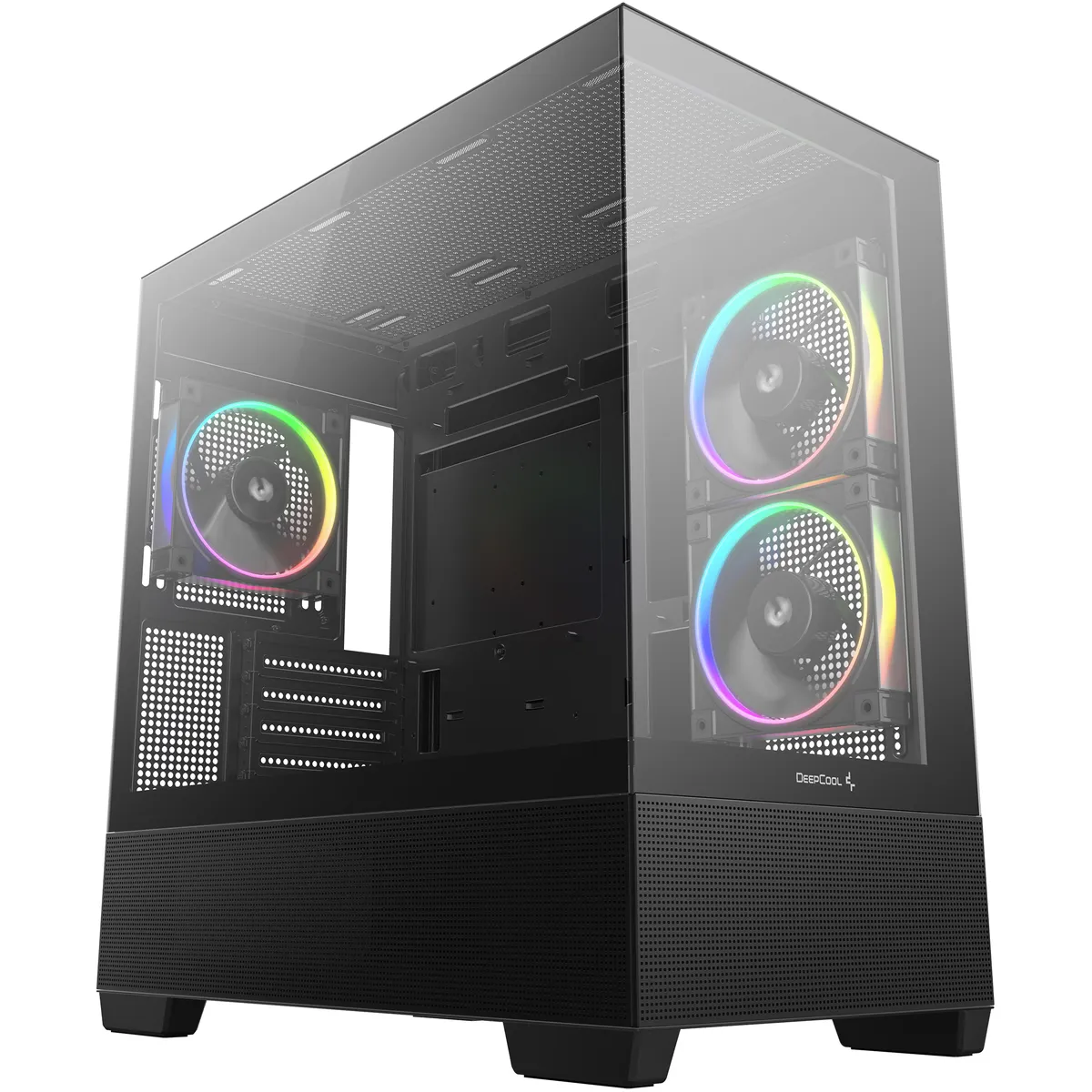 Корпус DeepCool CG380 3F Black (R-CG380-BKAGM3-G) без БЖ - зображення 1