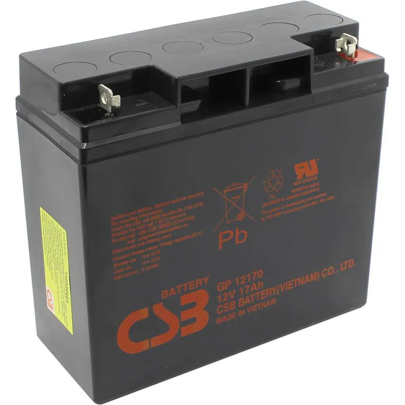 Акумуляторна батарея CSB 12V 17AH (GP12170) AGM - зображення 1