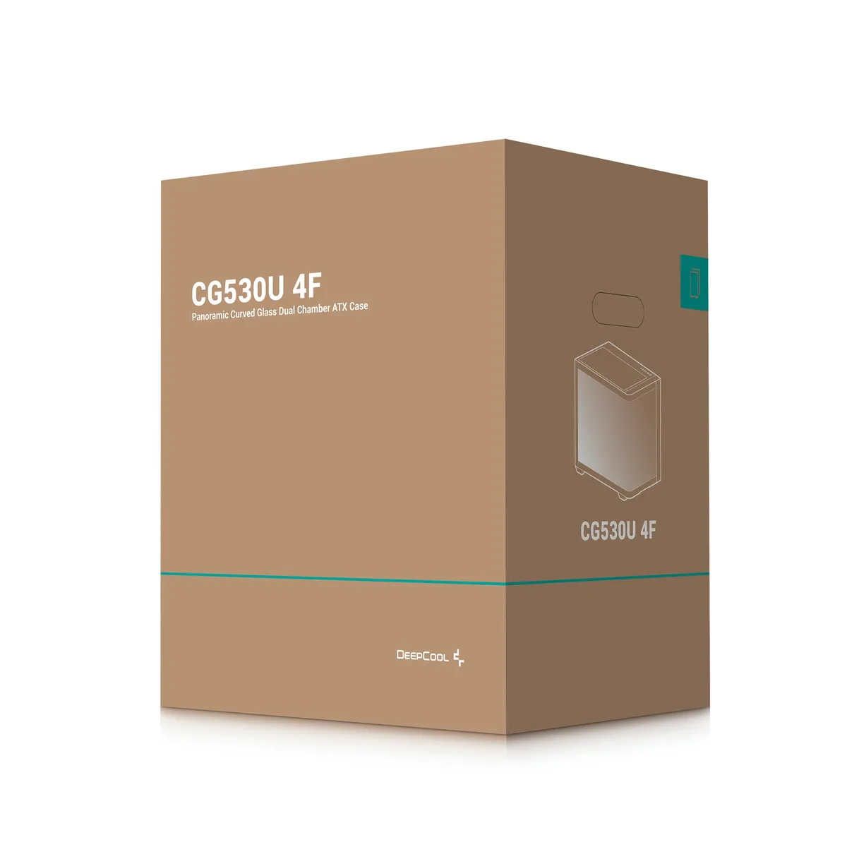 Корпус DeepCool CG530U 4F Black (R-CG530U-BKAGA4-G) без БЖ - мініатюра 2