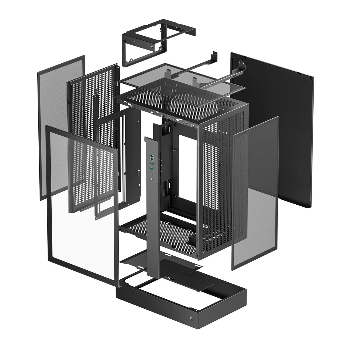 Корпус DeepCool CH170 Plus (R-CH170-BKNGM0-G) без БЖ - мініатюра 10
