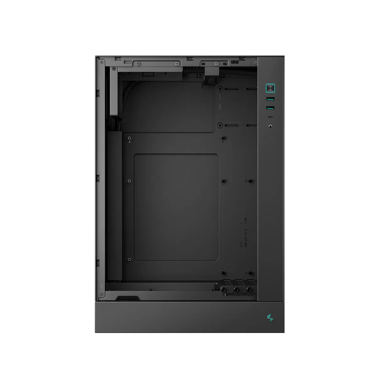 Корпус DeepCool CH170 Plus (R-CH170-BKNGM0-G) без БЖ - мініатюра 5