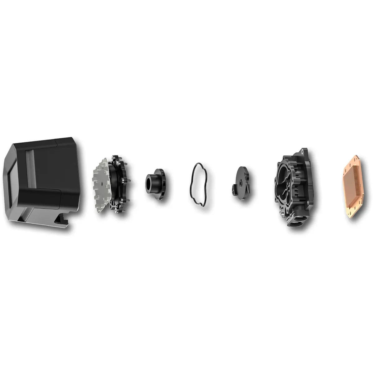 Система водяного охолодження DeepCool LM240 Black (R-LM240-BKDMMC-1) - мініатюра 7