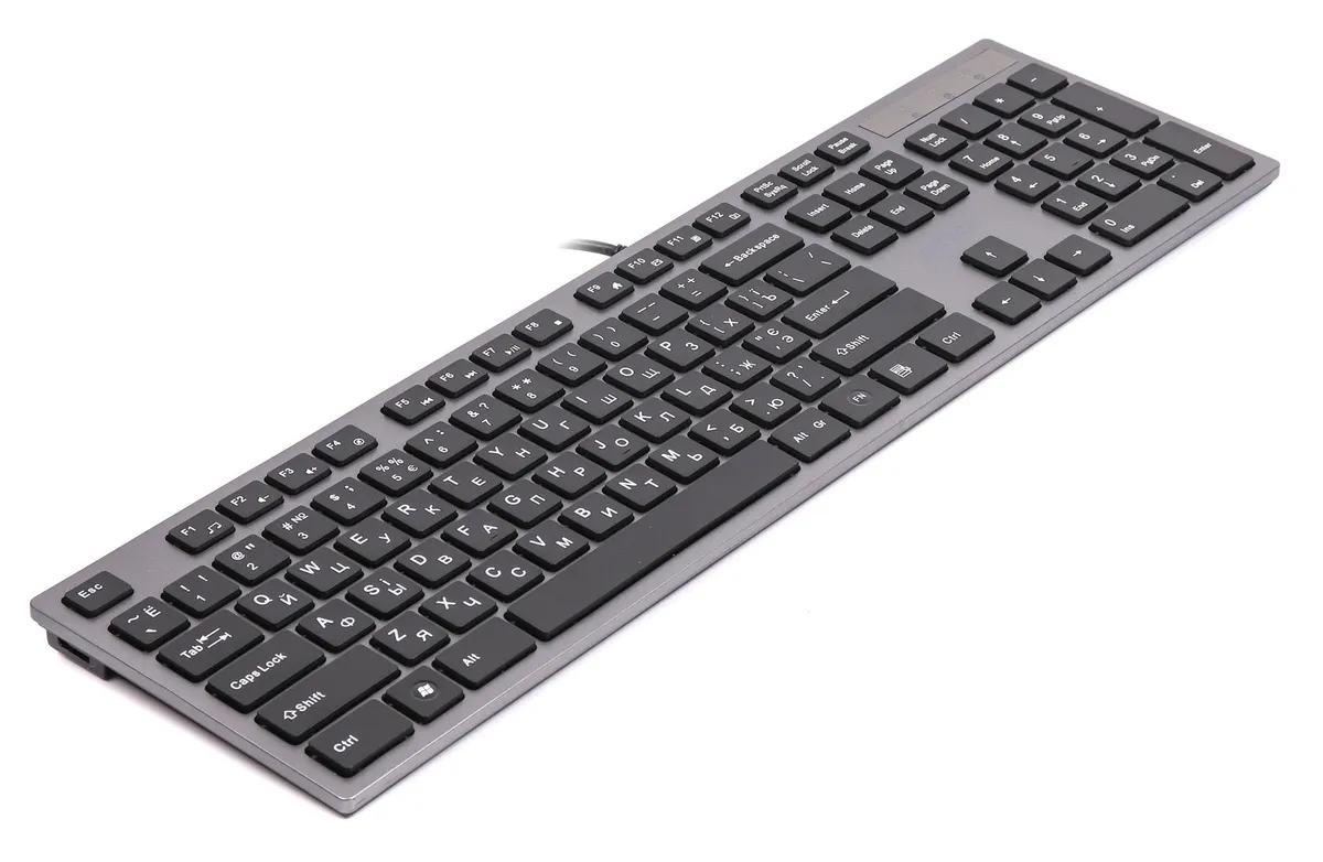 Клавiатура A4Tech KV-300H Grey/Black - мініатюра 4