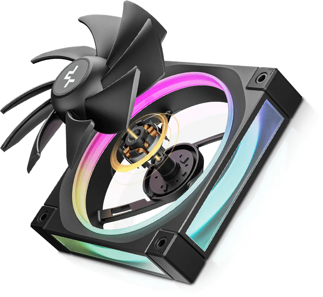 Система водяного охолодження DeepCool LQ360 Ultra ARGB Black (R-LQ360-BKASMC-G-1) - мініатюра 9
