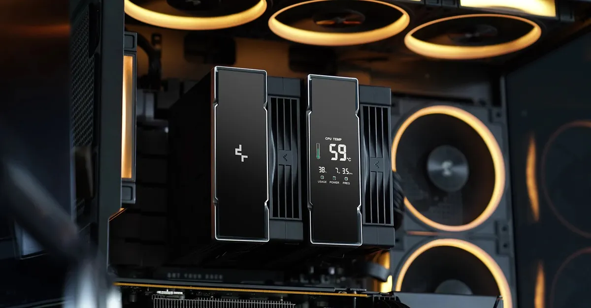 Кулер процесорний DeepCool AK620 G2 Digital NYX Black (R-AK620G2-BKNNMN-GJD-1) - мініатюра 11