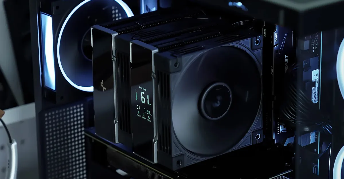 Кулер процесорний DeepCool AK620 G2 Digital NYX Black (R-AK620G2-BKNNMN-GJD-1) - мініатюра 12