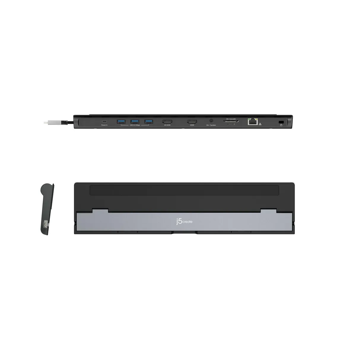 Док-станція J5create USB-C 10-в-1 (JCD542-N) - мініатюра 6