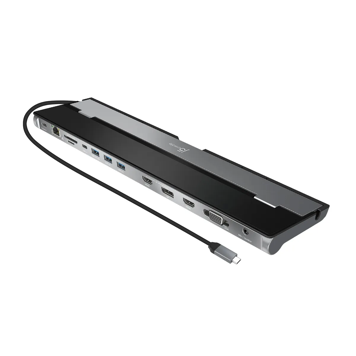 Док-станція J5create USB-C 13-в-1 (JCD543-N) - мініатюра 10