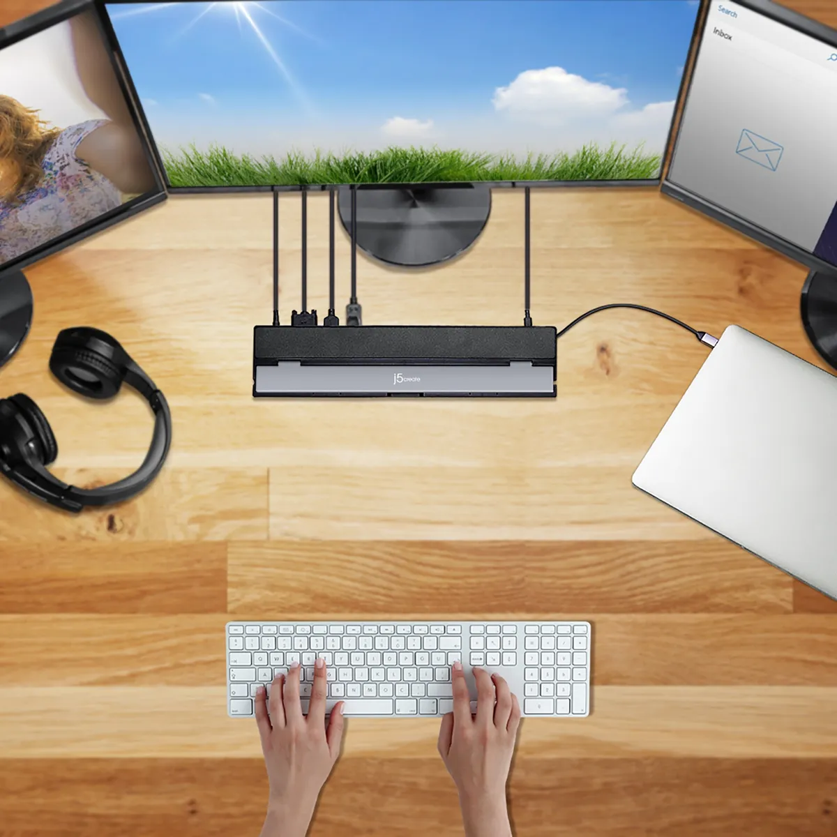 Док-станція J5create USB-C 13-в-1 (JCD543-N) - мініатюра 3