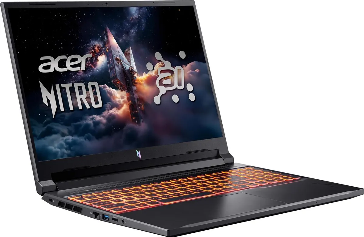 Ноутбук Acer Nitro V 16 ANV16-42-R6FZ (NH.U1GEU.004) Black - мініатюра 3