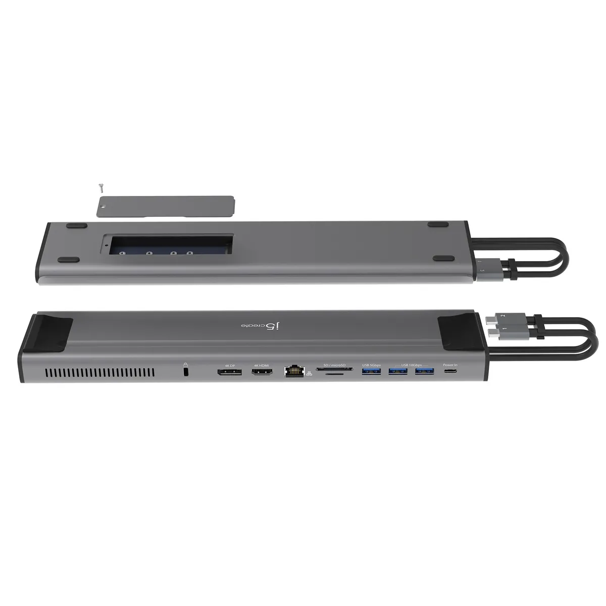 Док-станція J5create USB-C 12-в-1 (JCD552-N) - мініатюра 8