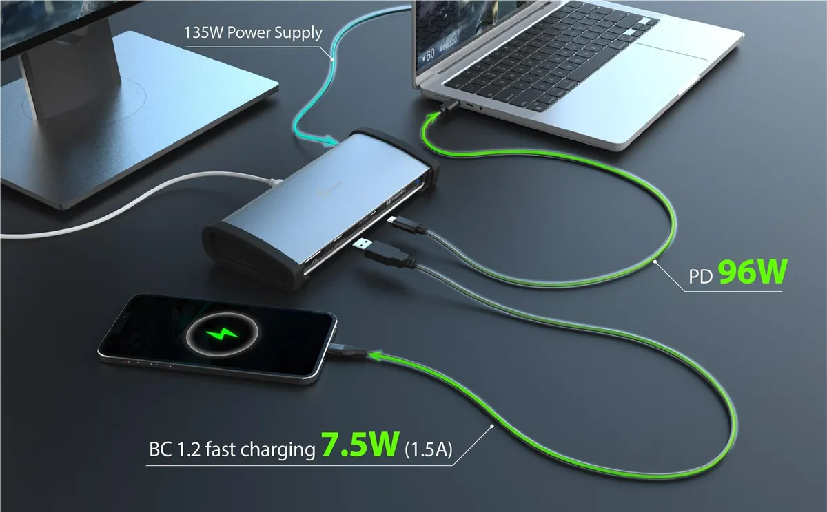 Док-станція J5create USB-C 11-в-1 (JTD562-EN) - мініатюра 8