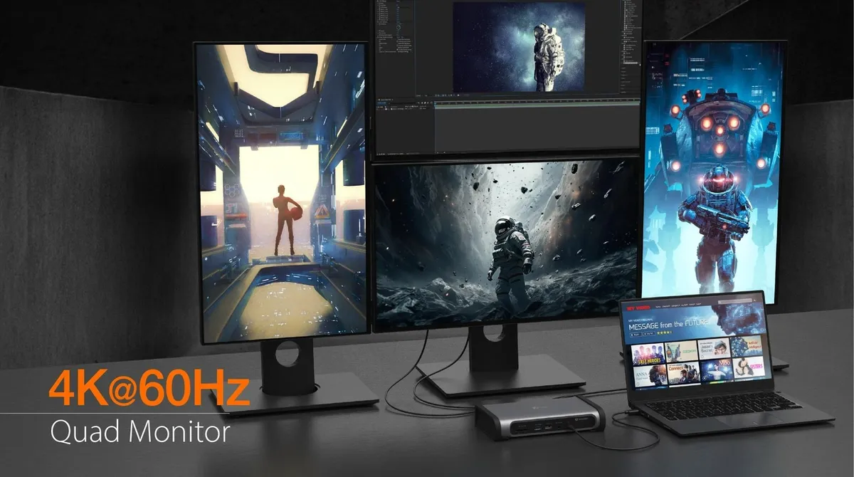 Док-станція J5create USB-C 15-в-1 (JTD568-EN) - мініатюра 7
