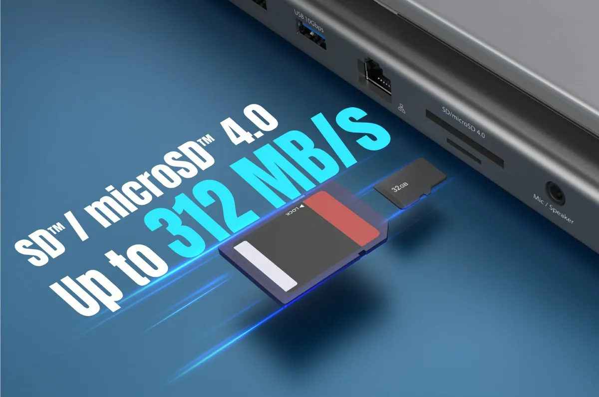 Док-станція J5create USB-C 12-в-1 (JCD554-N) - мініатюра 12