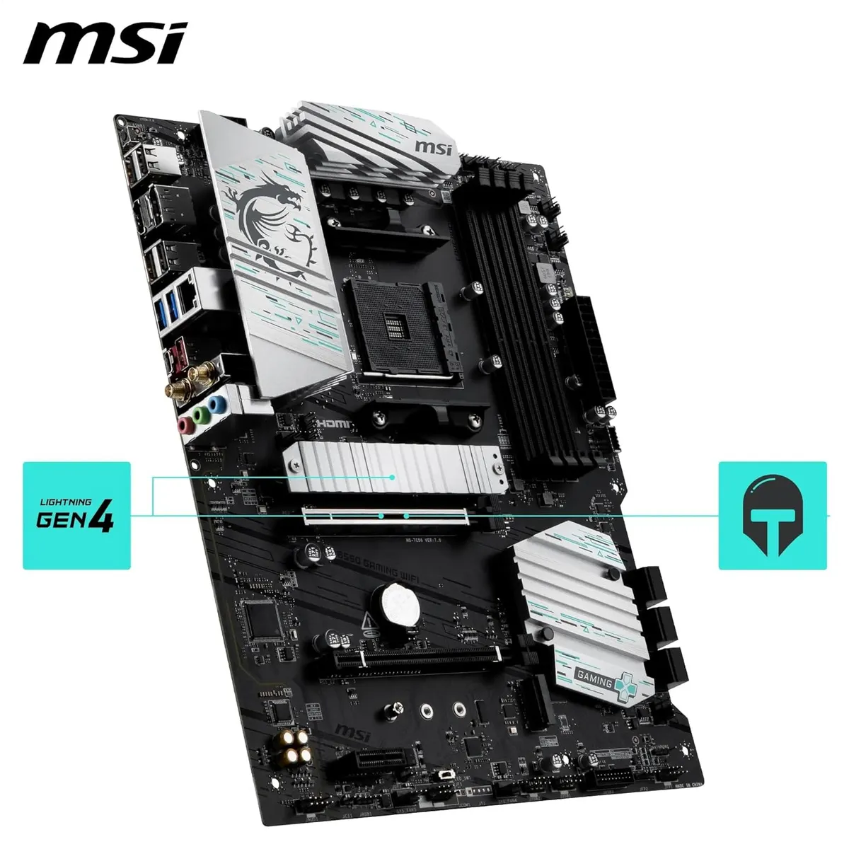 Материнська плата MSI B550 Gaming WiFi Socket AM4 - мініатюра 11