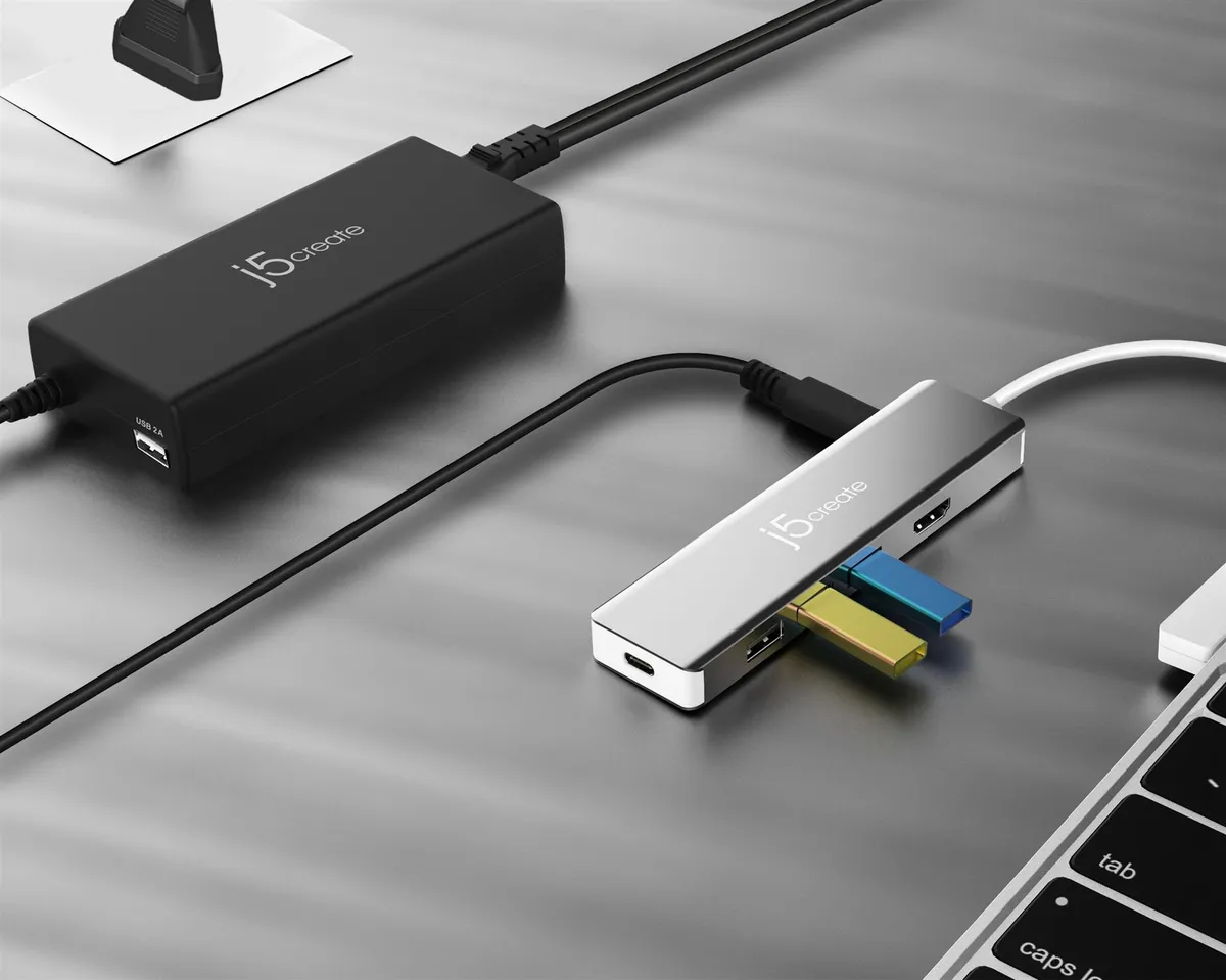 Мережевий зарядний пристрій J5create Super Charger 100W Black (JUP2290C-EN) - мініатюра 4