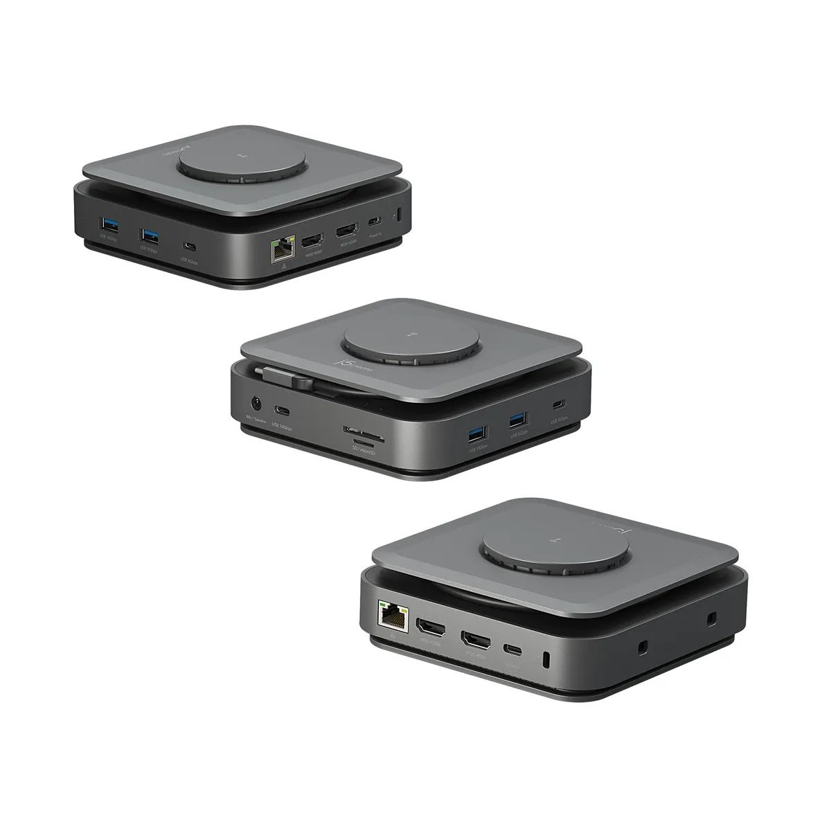 Док-станція J5create USB-C 12-в-1 (JCD3199-N) - мініатюра 8