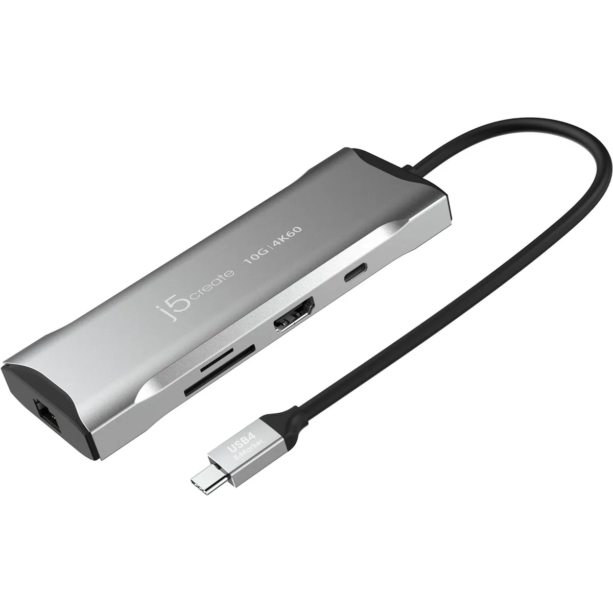 Док-станція J5create USB-C 7-в-1 (JCD393-N) - зображення 1