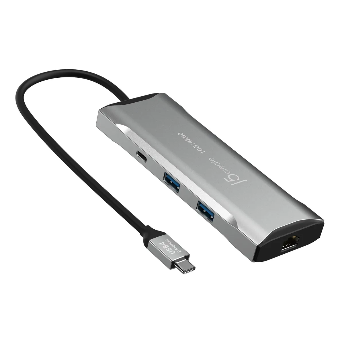 Док-станція J5create USB-C 7-в-1 (JCD393-N) - мініатюра 10