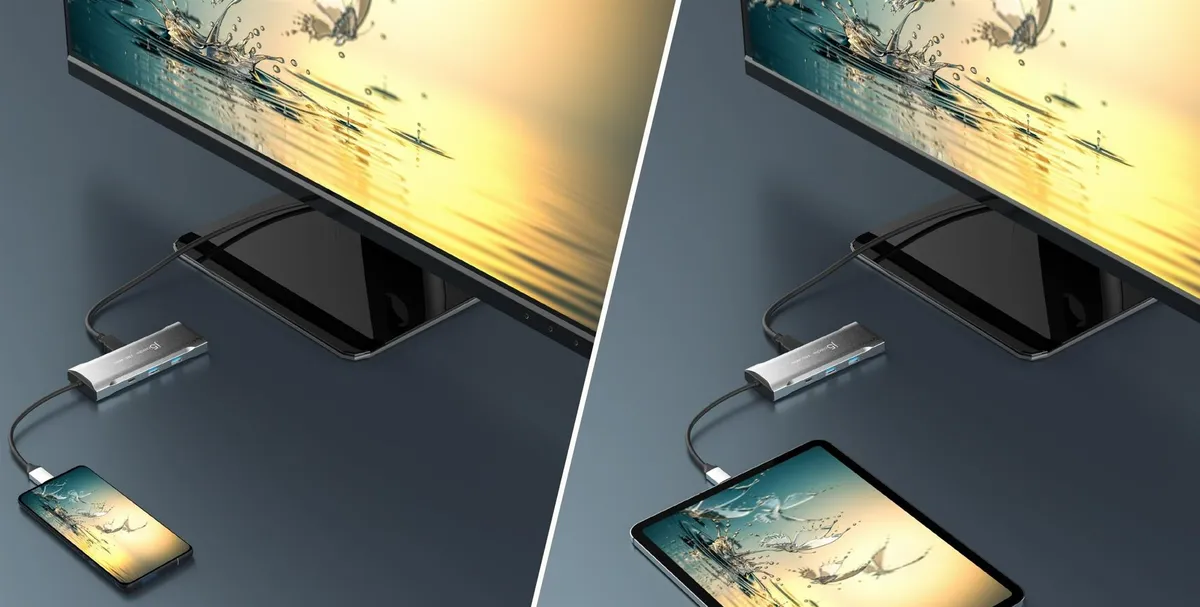 Док-станція J5create USB-C 7-в-1 (JCD393-N) - мініатюра 5
