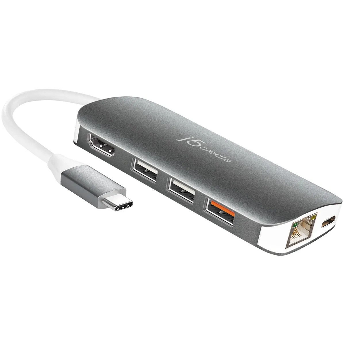 Док-станція J5create USB-C 9-в-1 (JCD383-N) - зображення 1