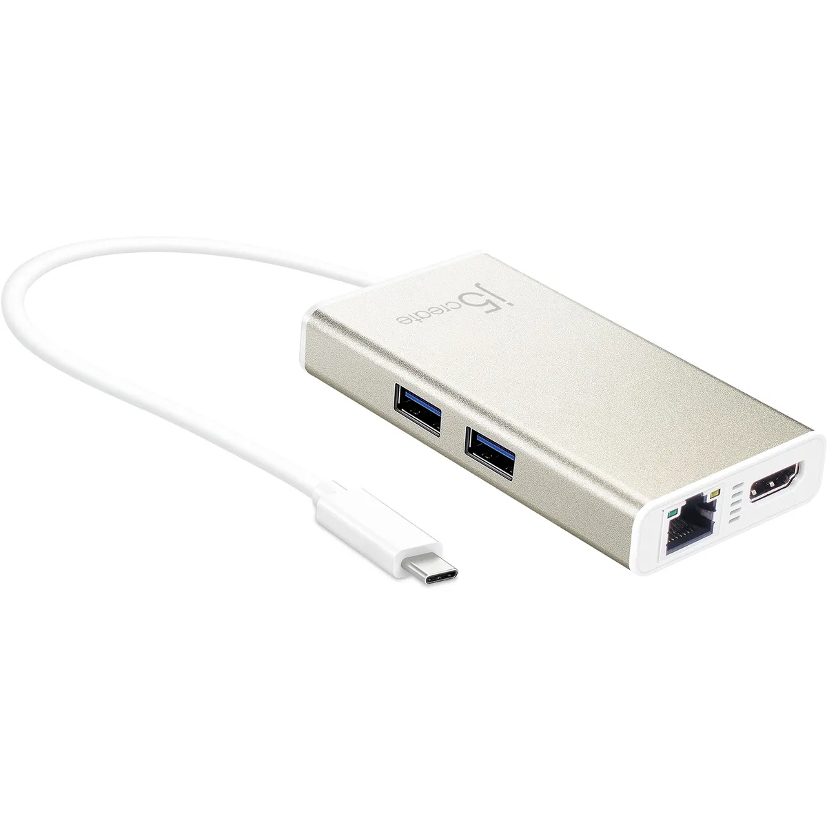 Док-станція J5create USB-C 5-в-1 (JCA374-N) - зображення 1