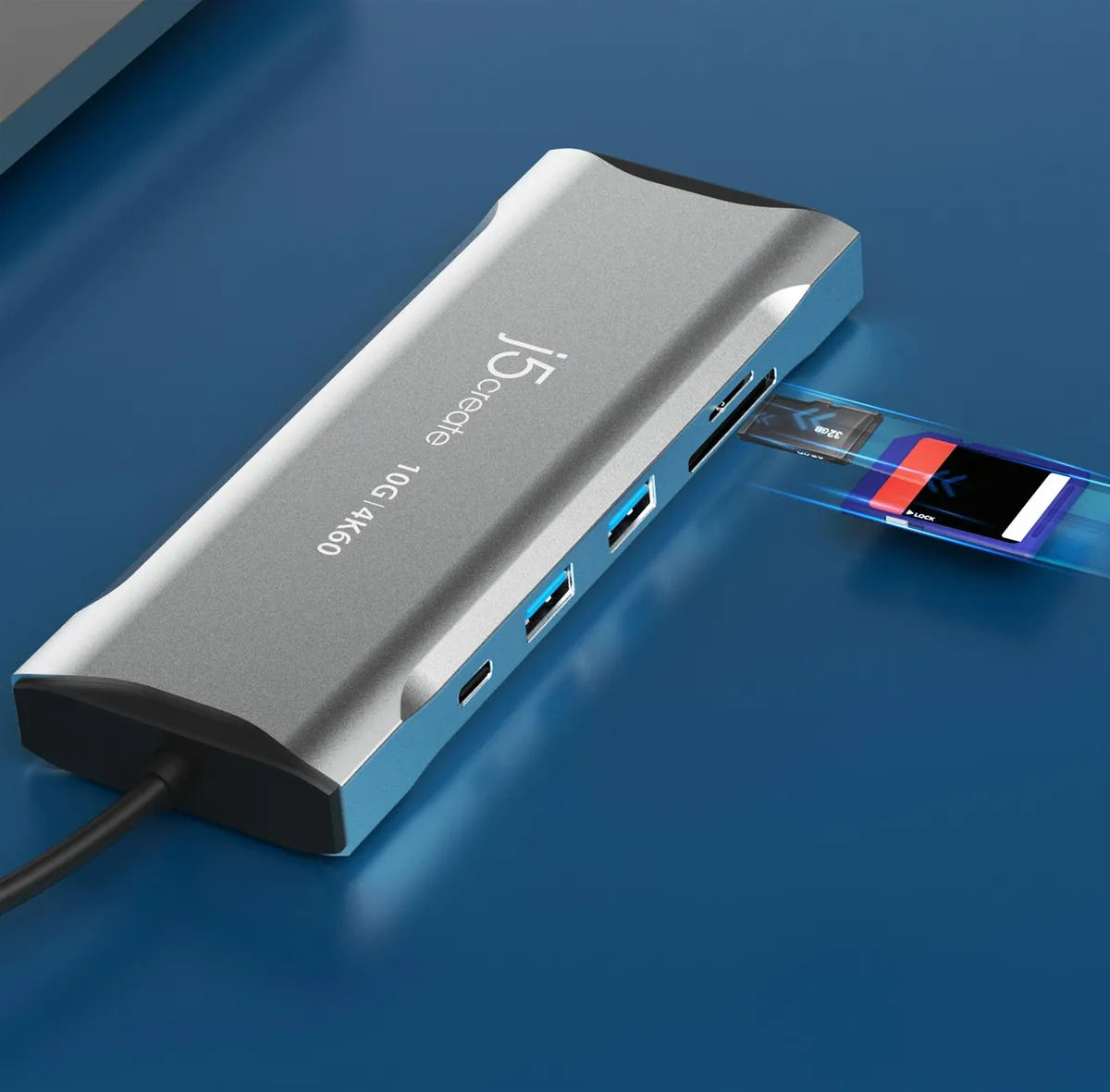 Док-станція J5create USB-C 11-в-1 (JCD397-N) - мініатюра 4