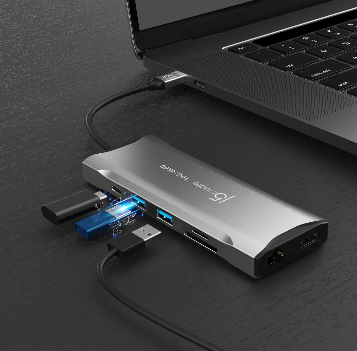 Док-станція J5create USB-C 11-в-1 (JCD397-N) - мініатюра 5