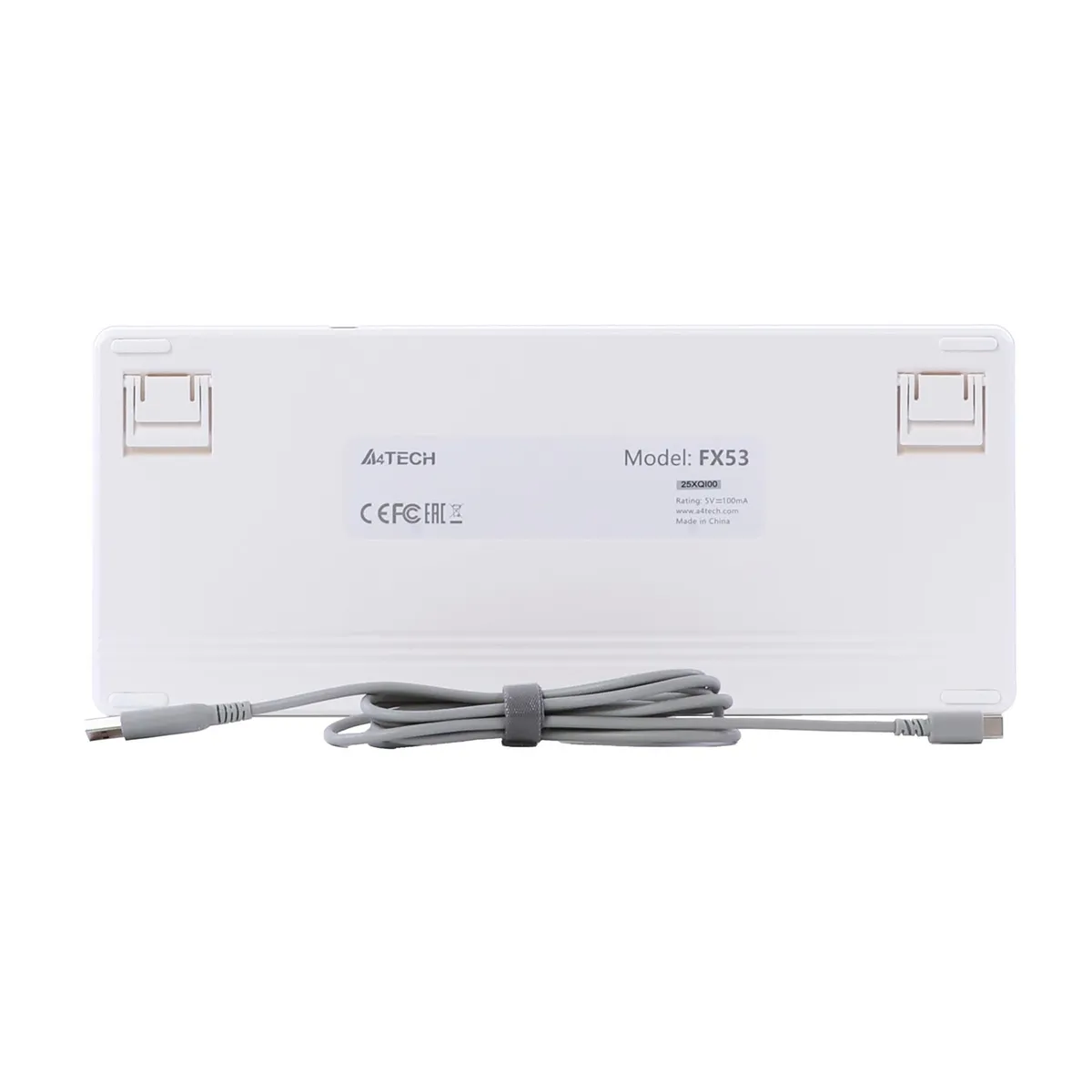 Клавіатура A4Tech FX53 White - мініатюра 4