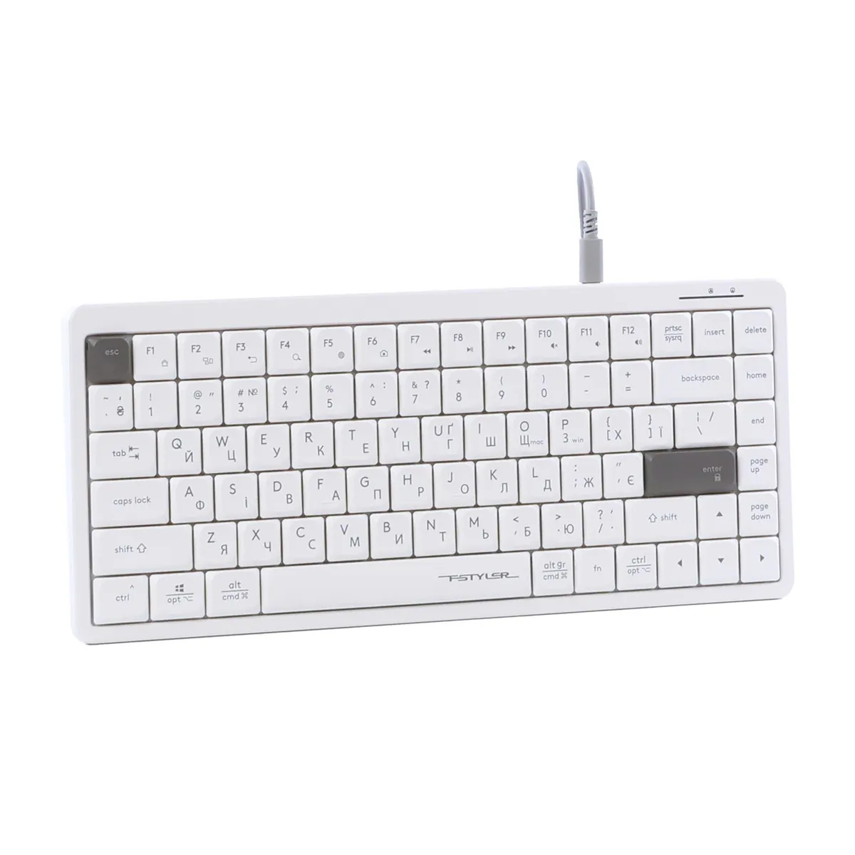 Клавіатура A4Tech FX53 White - мініатюра 6