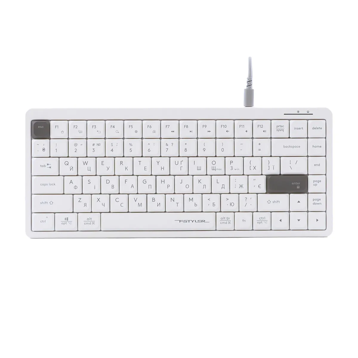 Клавіатура A4Tech FX53 White - мініатюра 7